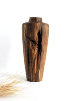 Walnut Wood Vase - Handcrafted Premium Decor