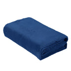 Blue fleece plaid 200 x 220