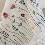 Beige Provence Dune Linen Tablecloth 79x55" - Farmhouse Table Linens | Premium Natural Linen