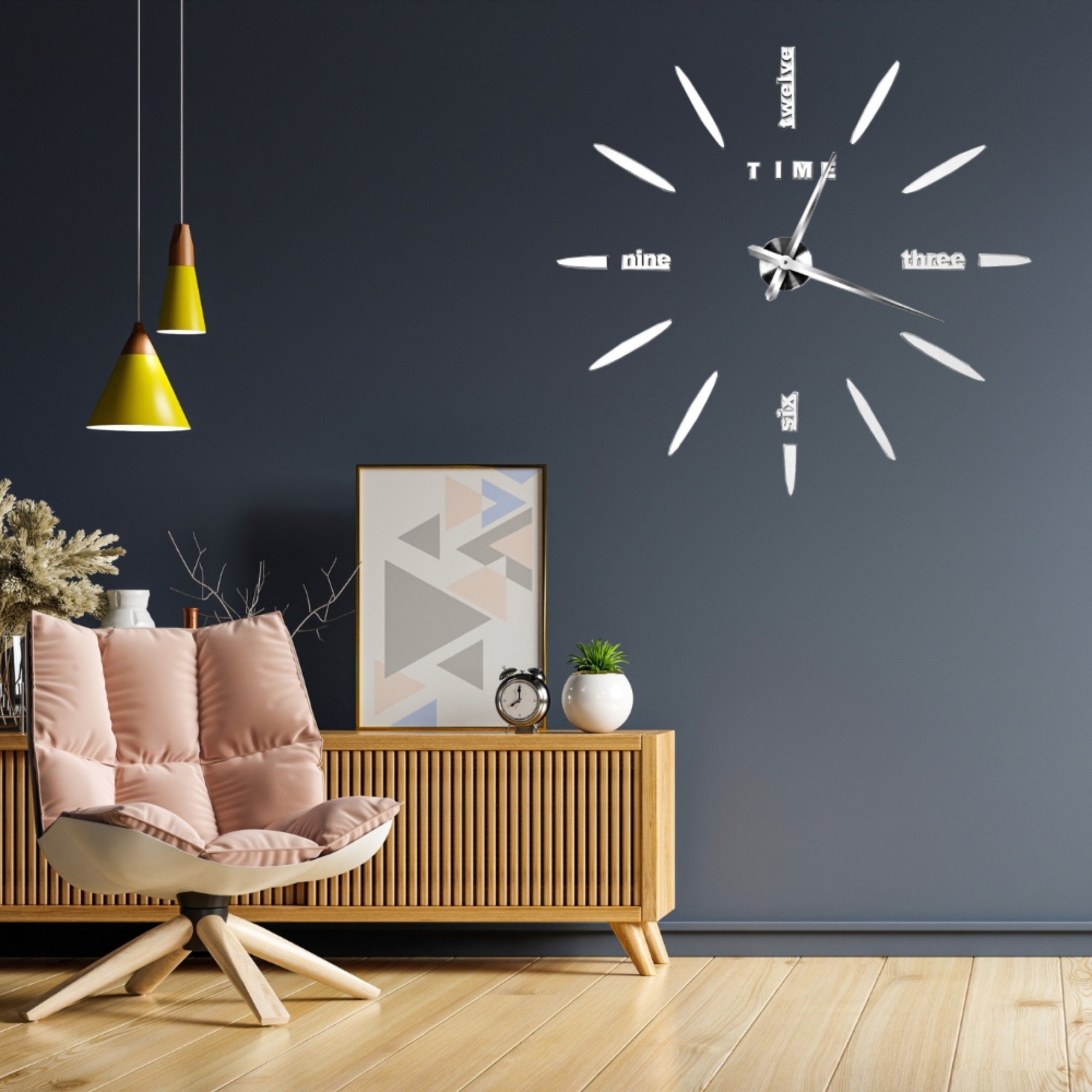 3D Wall Clock - EleganceLine