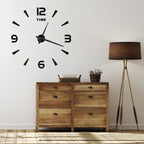 3D Wall Clock - Geometric